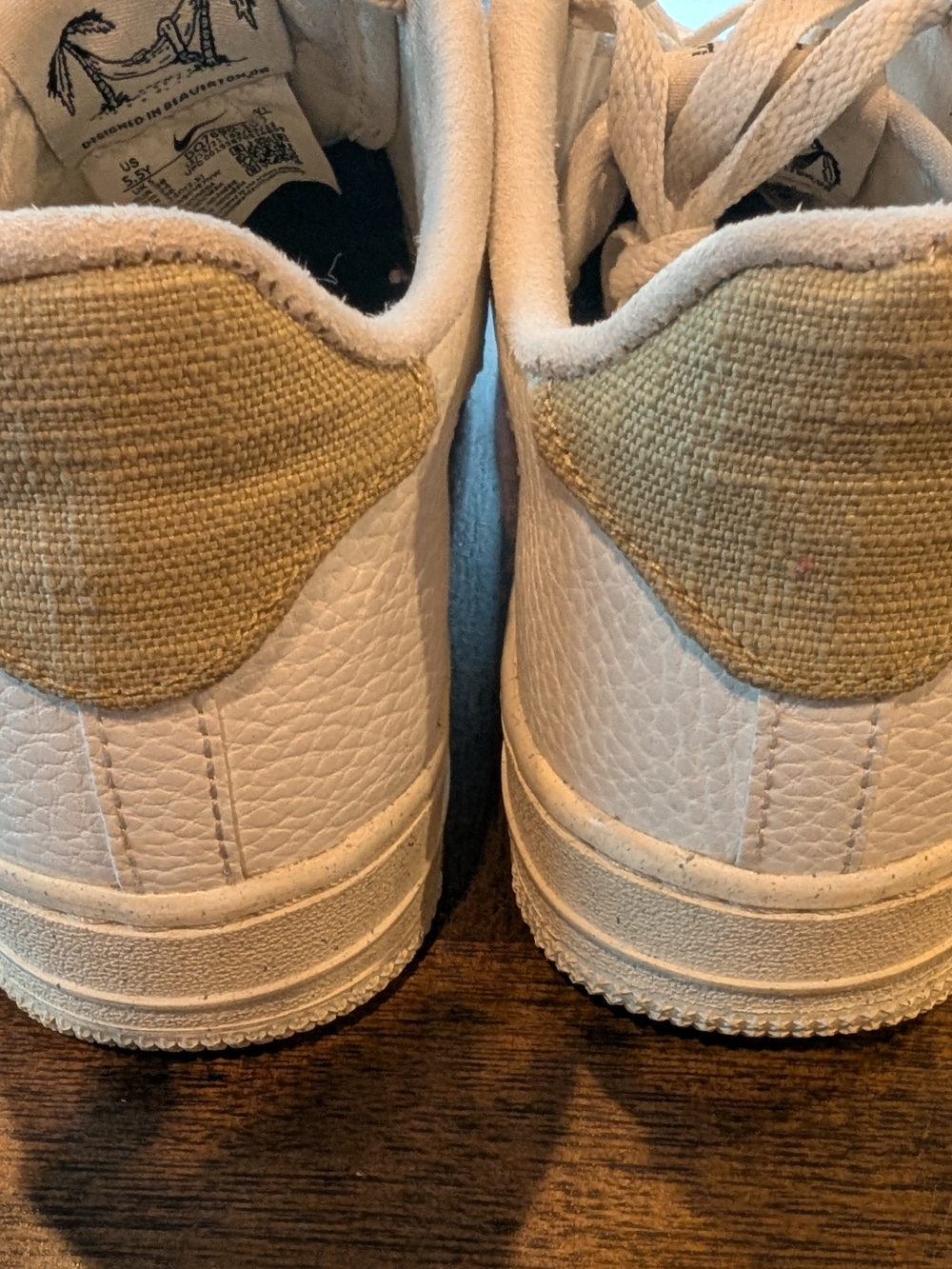 Nike Air Force 1 Sun Club Kids Sneakers DQ7690-100 - Picture 3 of 5